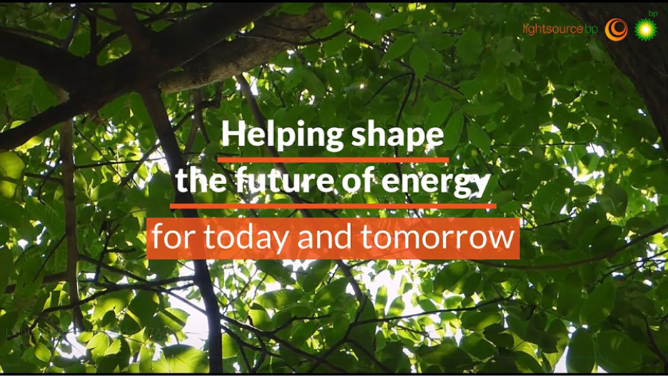 mage promoting renewable energy with the text 