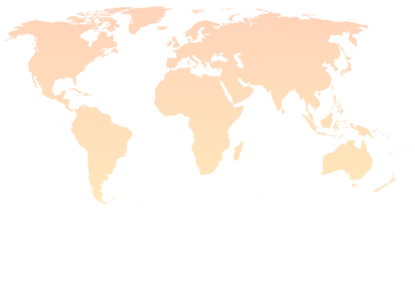 A map of the world, showing all continents and major landmasses.